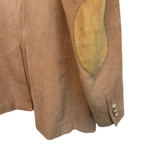 Vintage CCC Western Wear Men's Tan Corduroy Western Jacket - 44R - Picture 9 of 11